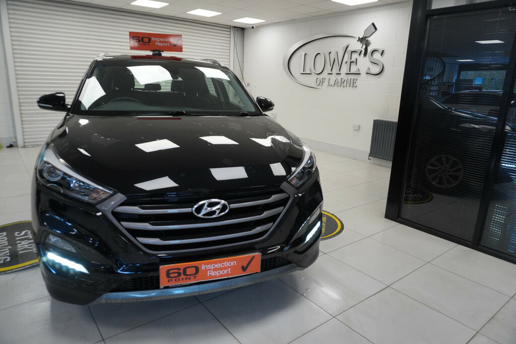 Hyundai Tucson 1.7 Crdi Se SM66UZO Black #5