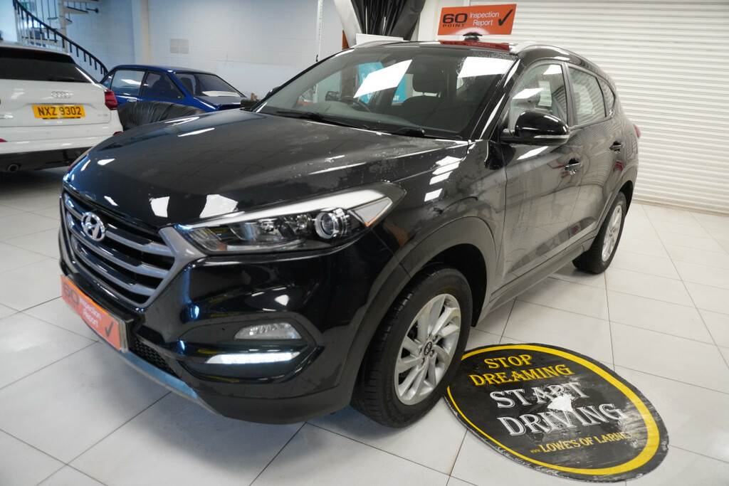 Hyundai Tucson 1.7 Crdi Se SM66UZO Black #6