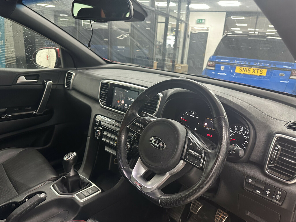 Kia Sportage 1.6 Crdi Gt-line Mhev Hybrid RJ69TXP Red #5