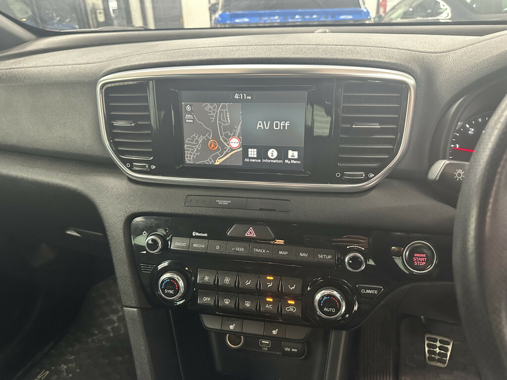 Kia Sportage 1.6 Crdi Gt-line Mhev Hybrid RJ69TXP Red #4