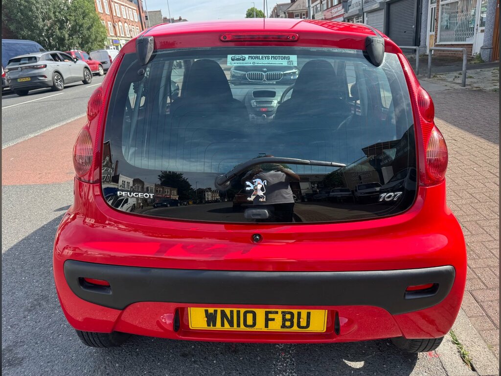 Peugeot 107 1.0 12V Verve Hatchback Euro 4 Red #6