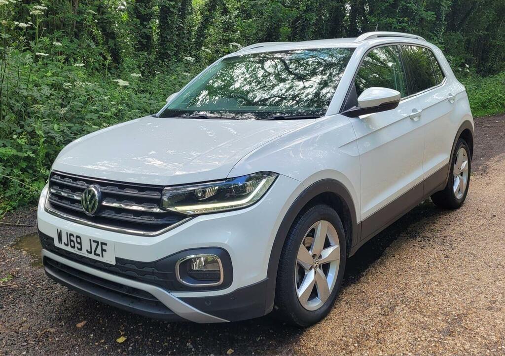 Volkswagen T-Cross Suv 1.0 Tsi Sel Euro 6 Ss 201969 WJ69JZF White #3