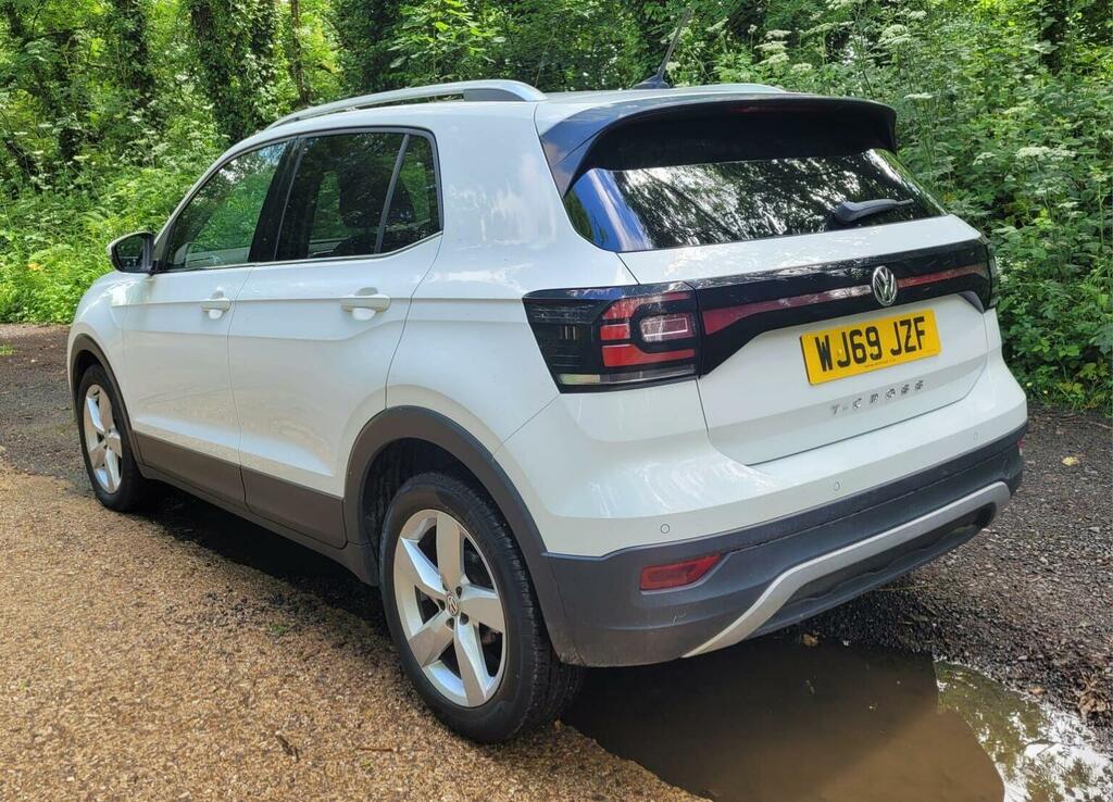 Volkswagen T-Cross Suv 1.0 Tsi Sel Euro 6 Ss 201969 WJ69JZF White #4