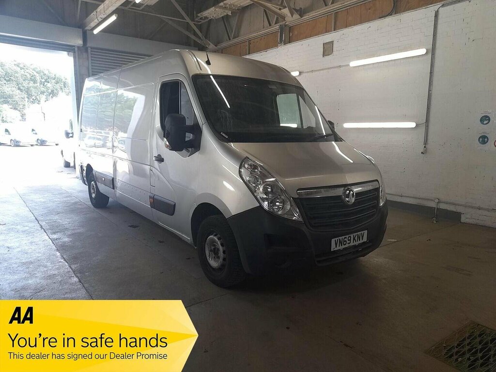 Vauxhall Movano Panel Van 2.3 Cdti 3500 Fwd L3 H2 Euro 6 2019 VN69KNV Silver #6