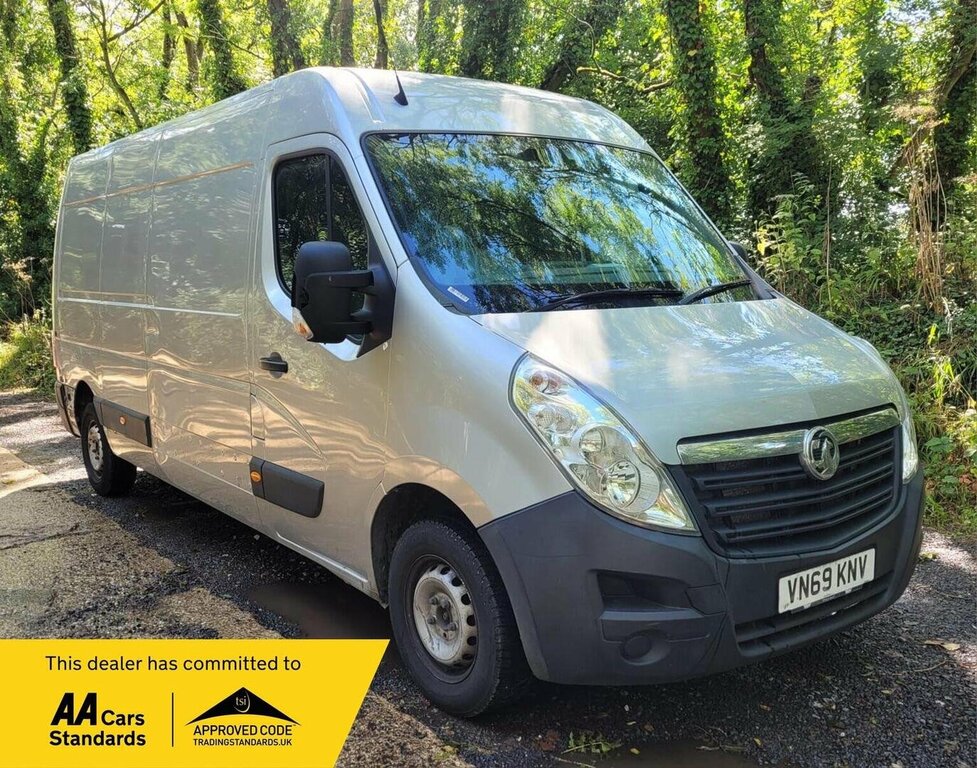 Vauxhall Movano Panel Van 2.3 Cdti 3500 Fwd L3 H2 Euro 6 2019 VN69KNV Silver