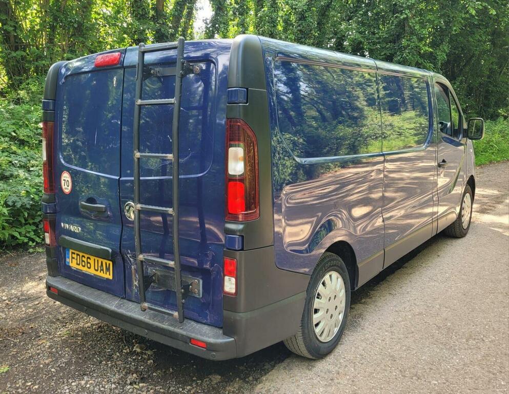 Vauxhall Vivaro L1h1 2700 Cdti 120 White #8