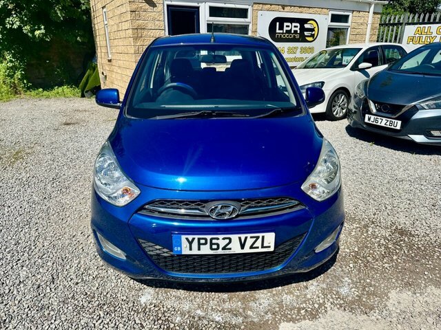 Hyundai I10 1.2 Style Hatchback Euro 5 85 B YP62VZL Blue #4