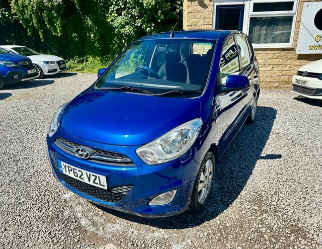 Hyundai I10 1.2 Style Hatchback Euro 5 85 B YP62VZL Blue #3