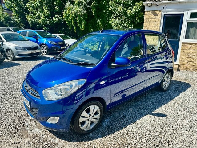 Hyundai I10 1.2 Style Hatchback Euro 5 85 B YP62VZL Blue #2