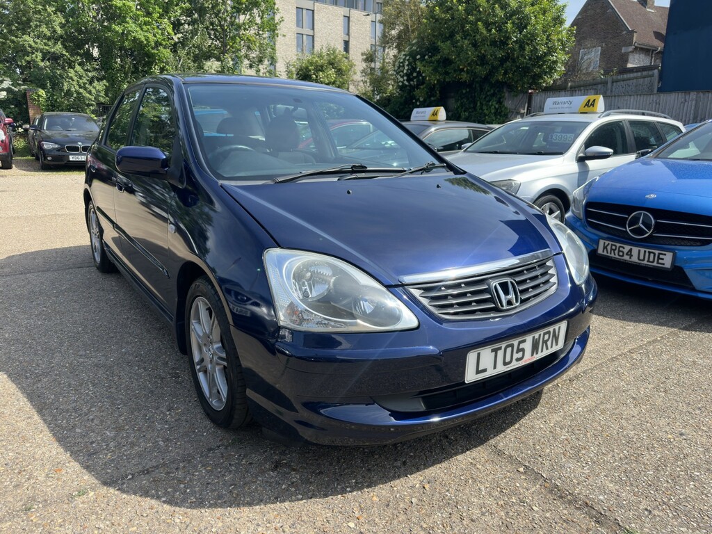 Honda Civic 1.6 I-vtec Se 2005 Blue