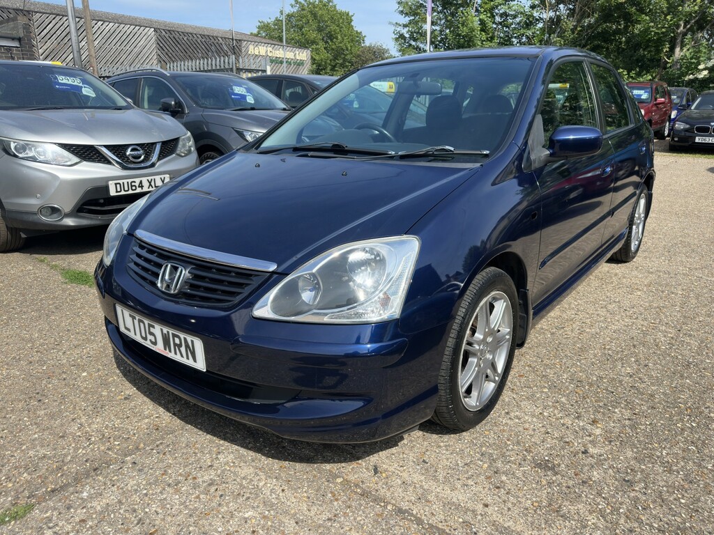 Honda Civic 1.6 I-vtec Se 2005 Blue #3
