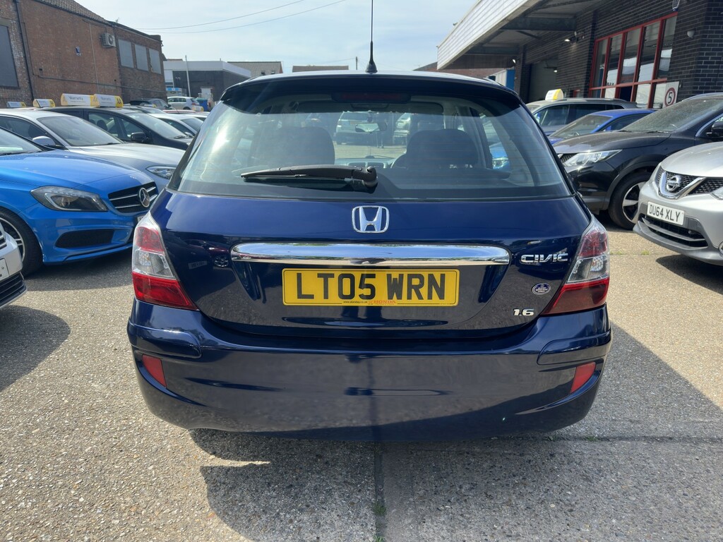 Honda Civic 1.6 I-vtec Se 2005 Blue #6