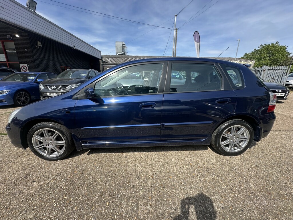 Honda Civic 1.6 I-vtec Se 2005 Blue #4