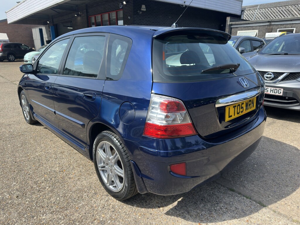 Honda Civic 1.6 I-vtec Se 2005 Blue #5