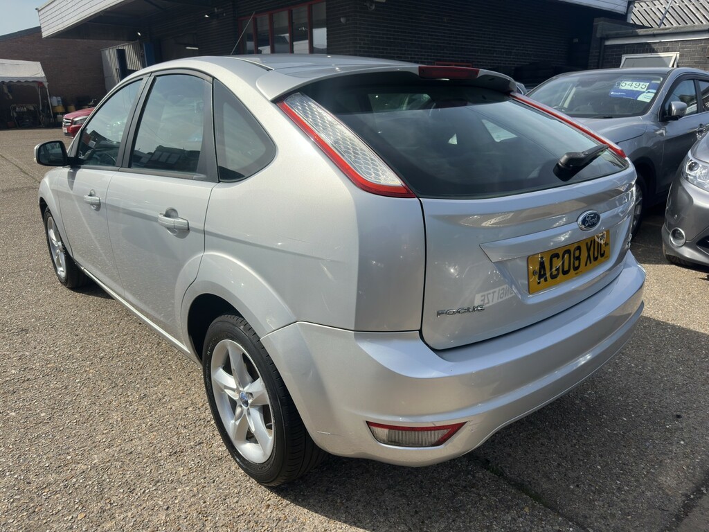 Ford Focus 1.6 Tdci Dpf Zetec 2008 Silver #5