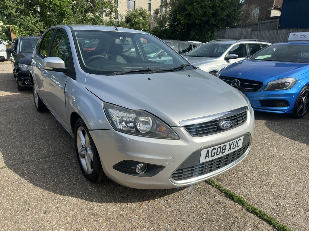 Ford Focus 1.6 Tdci Dpf Zetec 2008 Silver