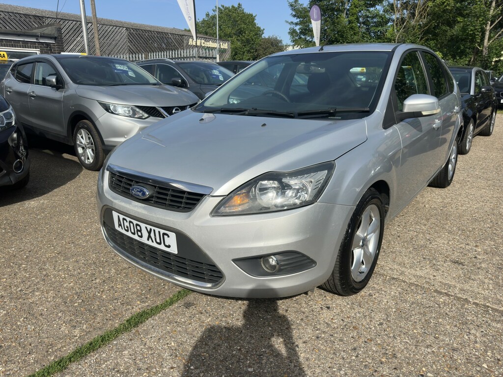 Ford Focus 1.6 Tdci Dpf Zetec 2008 Silver #3