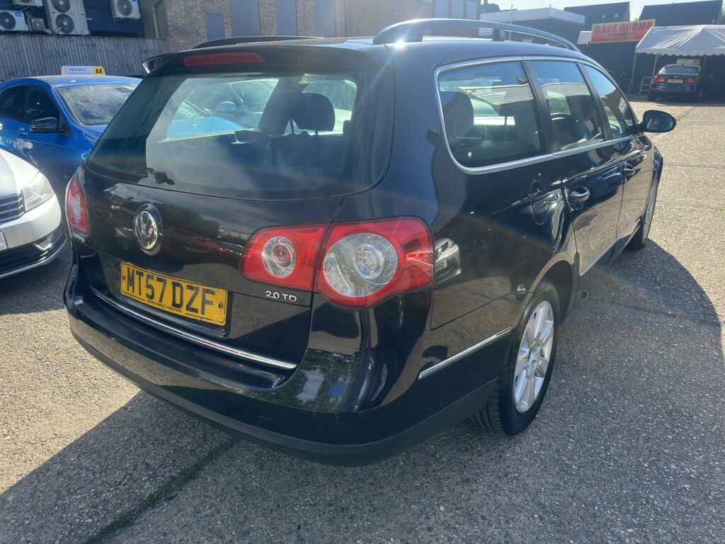 Volkswagen Passat 2.0 Tdi Se 2007 Black #5