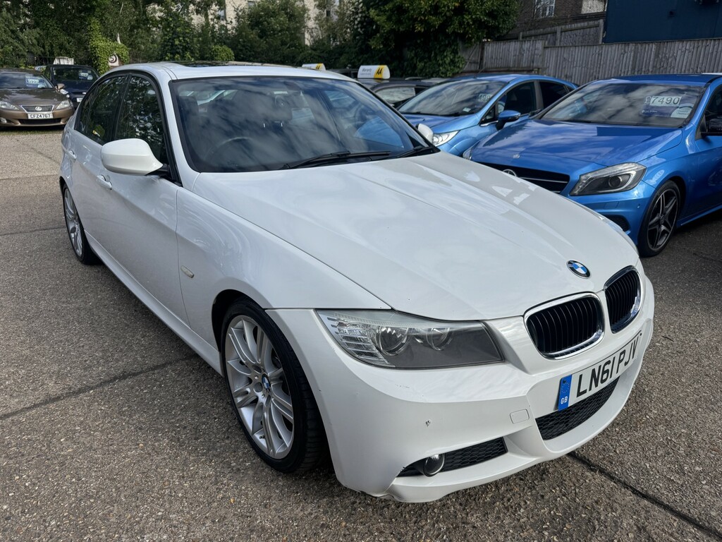 BMW 3 Series 2.0 318D M Sport White