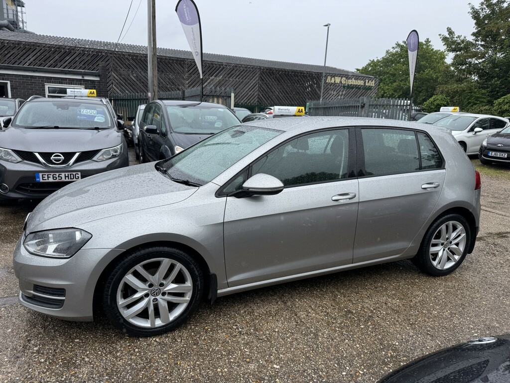 Volkswagen Golf 1.6 Tdi Bluemotion Tech Se 2014 AK14TXO Silver #5