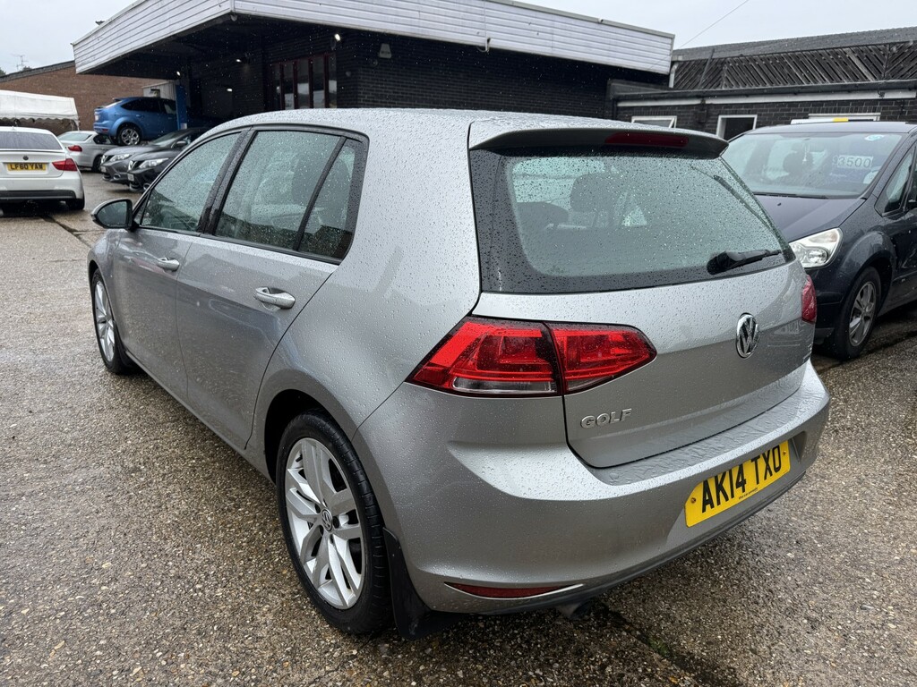 Volkswagen Golf 1.6 Tdi Bluemotion Tech Se 2014 AK14TXO Silver #4