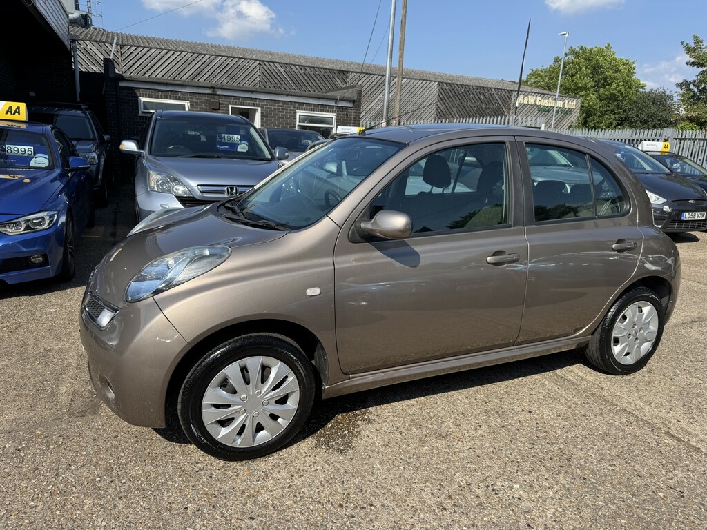 Nissan Micra 1.2 16V Acenta 2009 Beige #2