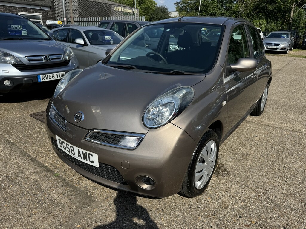 Nissan Micra 1.2 16V Acenta 2009 Beige #3