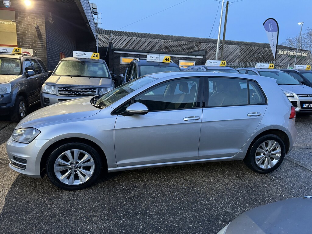 Volkswagen Golf 1.6 Tdi Bluemotion Tech Se 2013 NU13UVN Silver #2