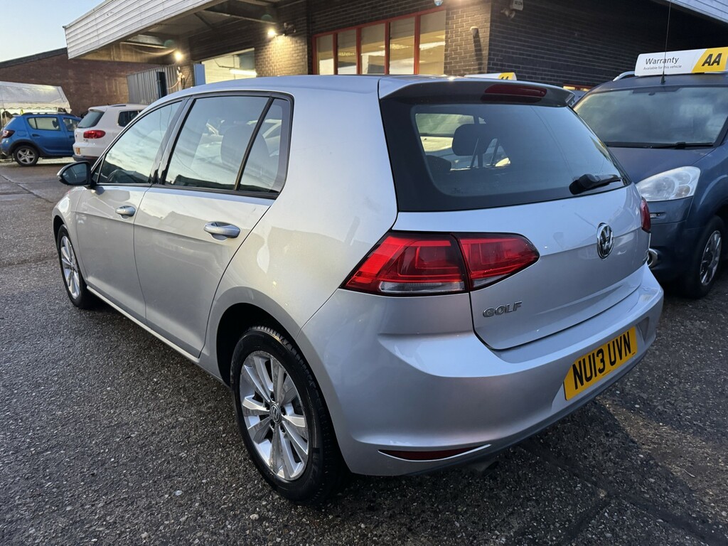 Volkswagen Golf 1.6 Tdi Bluemotion Tech Se 2013 NU13UVN Silver #4