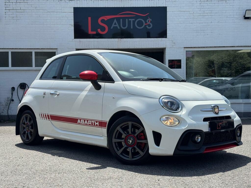 Abarth 595 1.4 T-jet Hatchback Euro 6 145 White