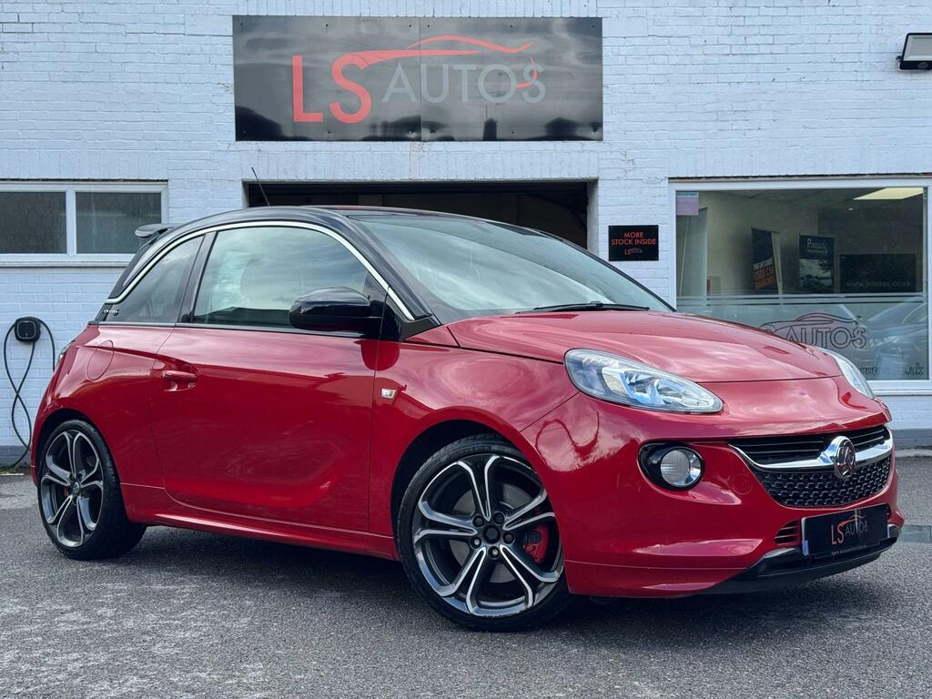Vauxhall Adam 1.4I Turbo S Hatchback Euro 6 S Red
