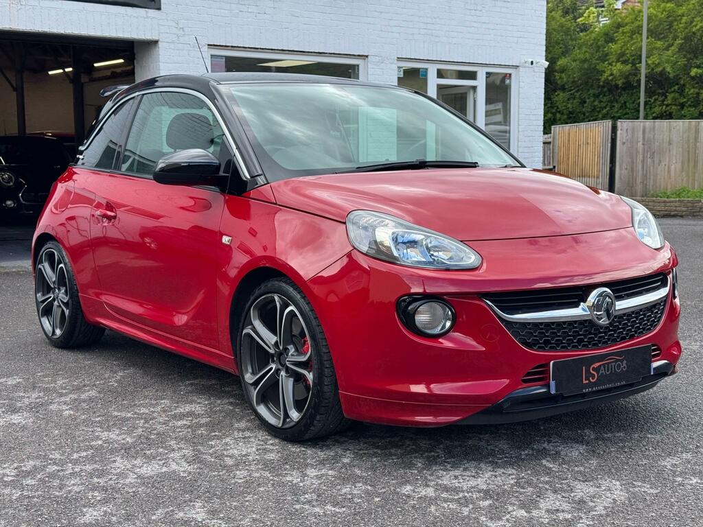 Vauxhall Adam 1.4I Turbo S Hatchback Euro 6 S GX68WAJ Red #2