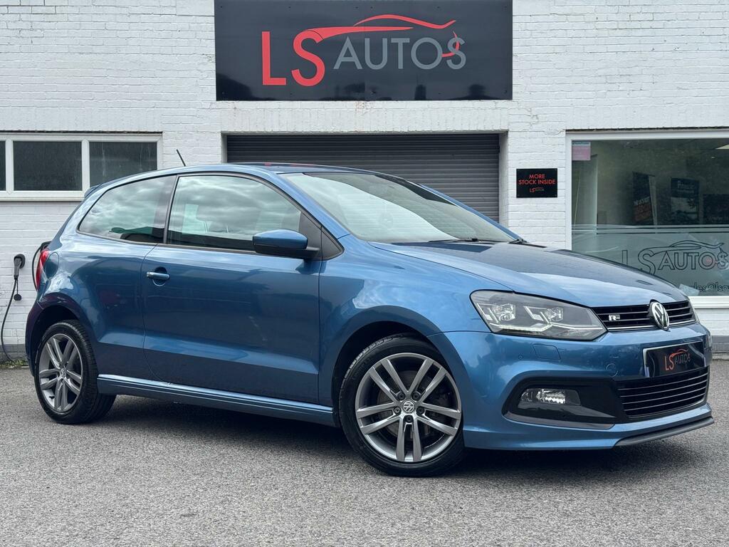 Volkswagen Polo 1.0 Tsi Bluemotion Tech R-line Hatchback Petro Blue