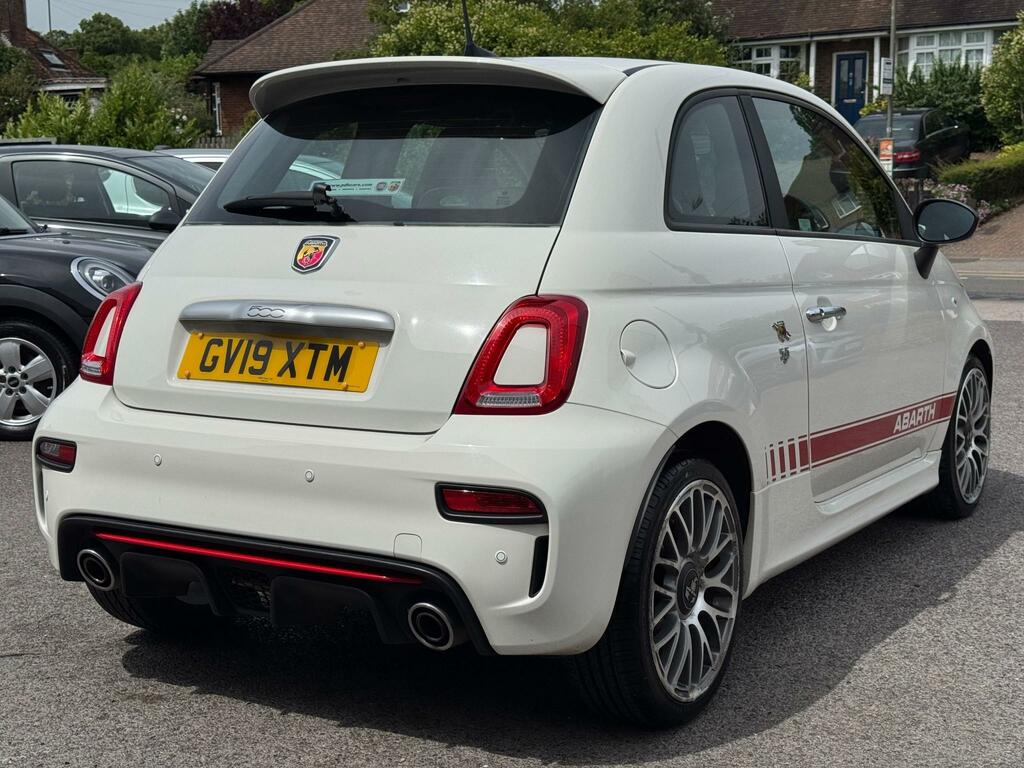 Abarth 595 1.4 T-jet Hatchback Euro 6 145 GV19XTM White #4