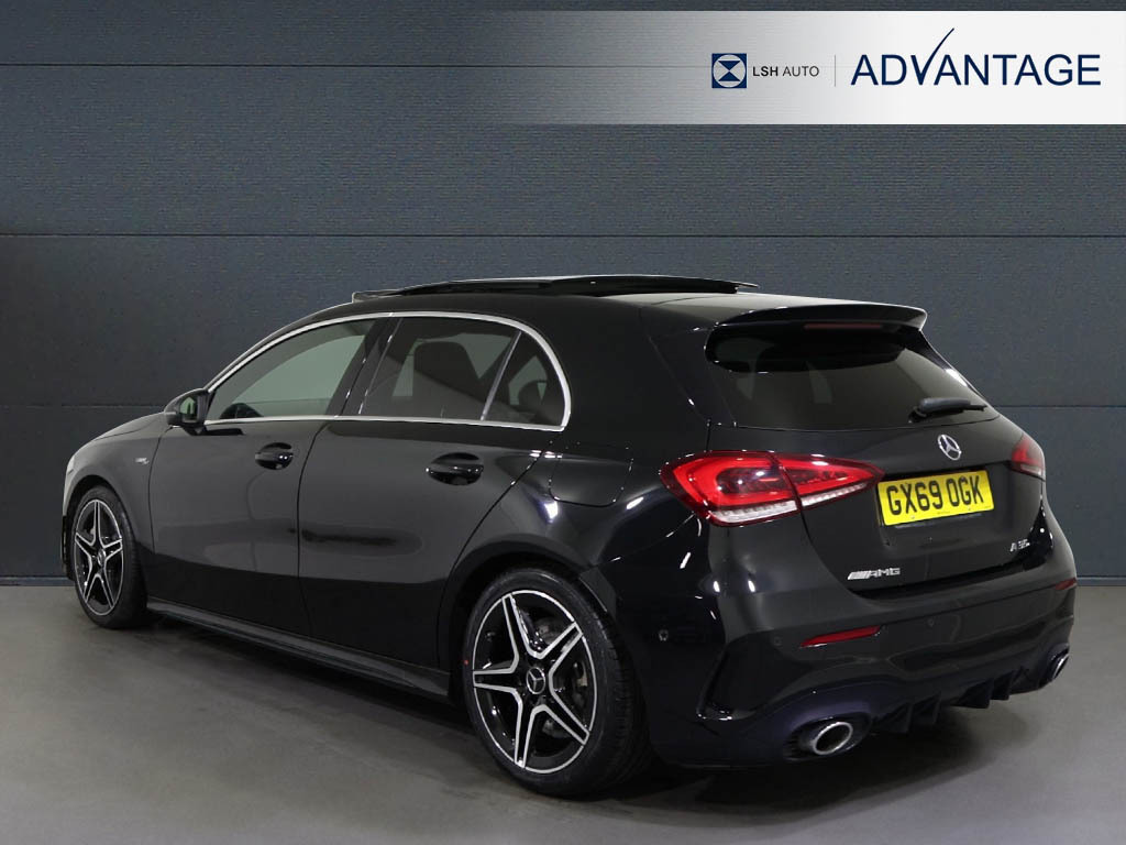 Mercedes-Benz A Class A35 4Matic Premium Plus GX69OGK Black #2