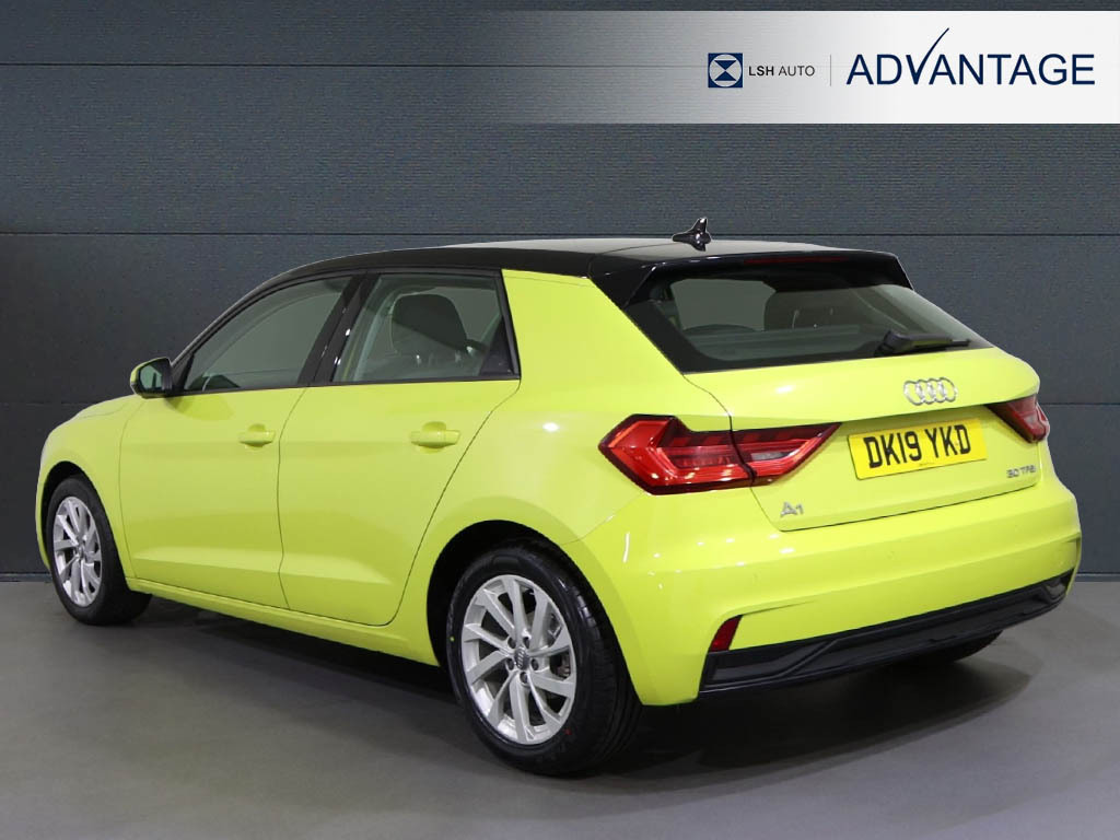 Audi A1 30 Tfsi Sport S Tronic DK19YKD Yellow #3