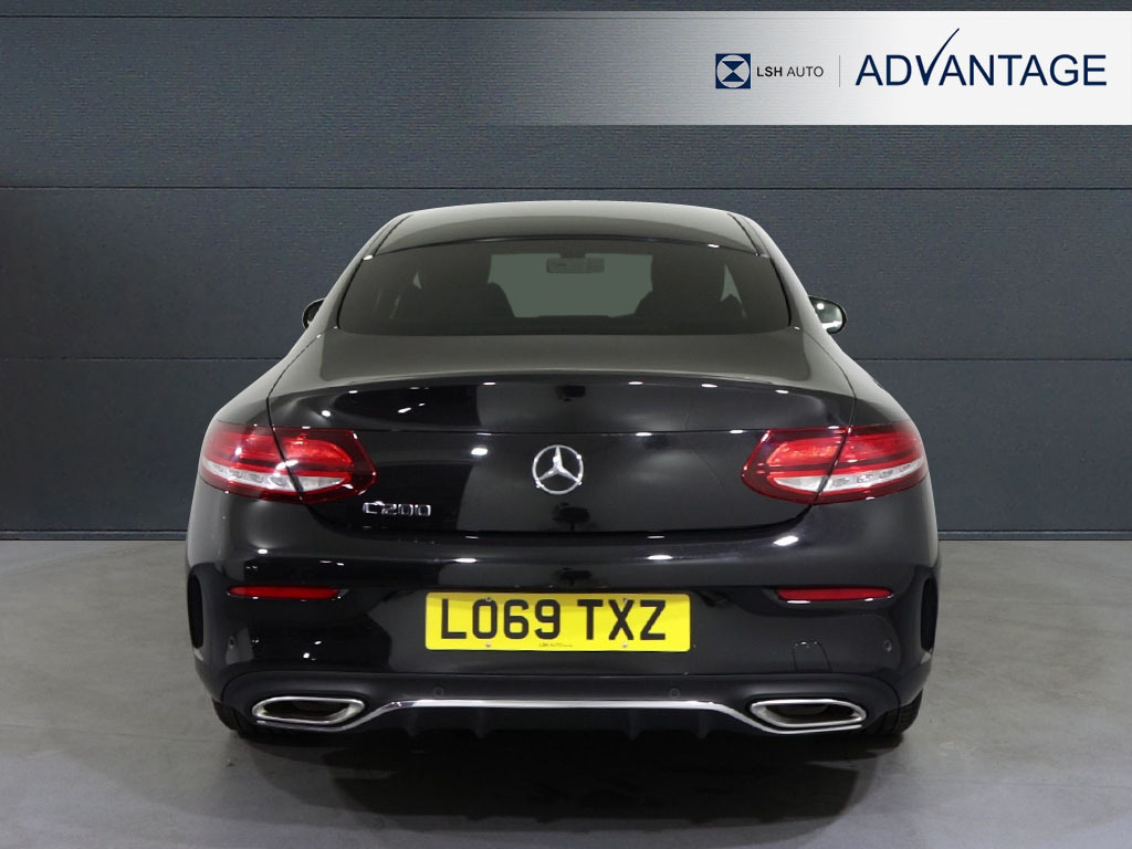 Mercedes-Benz C Class C200 Amg Line 9G-tronic LO69TXZ Black #5