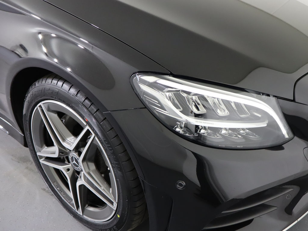Mercedes-Benz C Class C200 Amg Line 9G-tronic LO69TXZ Black #6