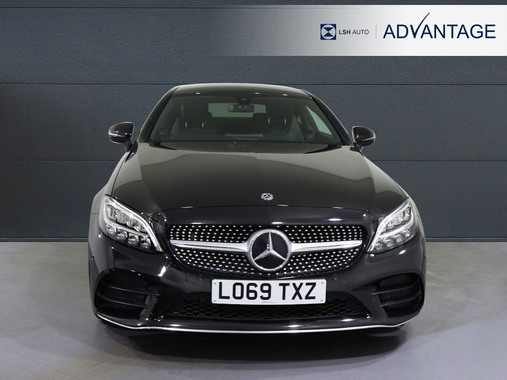 Mercedes-Benz C Class C200 Amg Line 9G-tronic LO69TXZ Black #4
