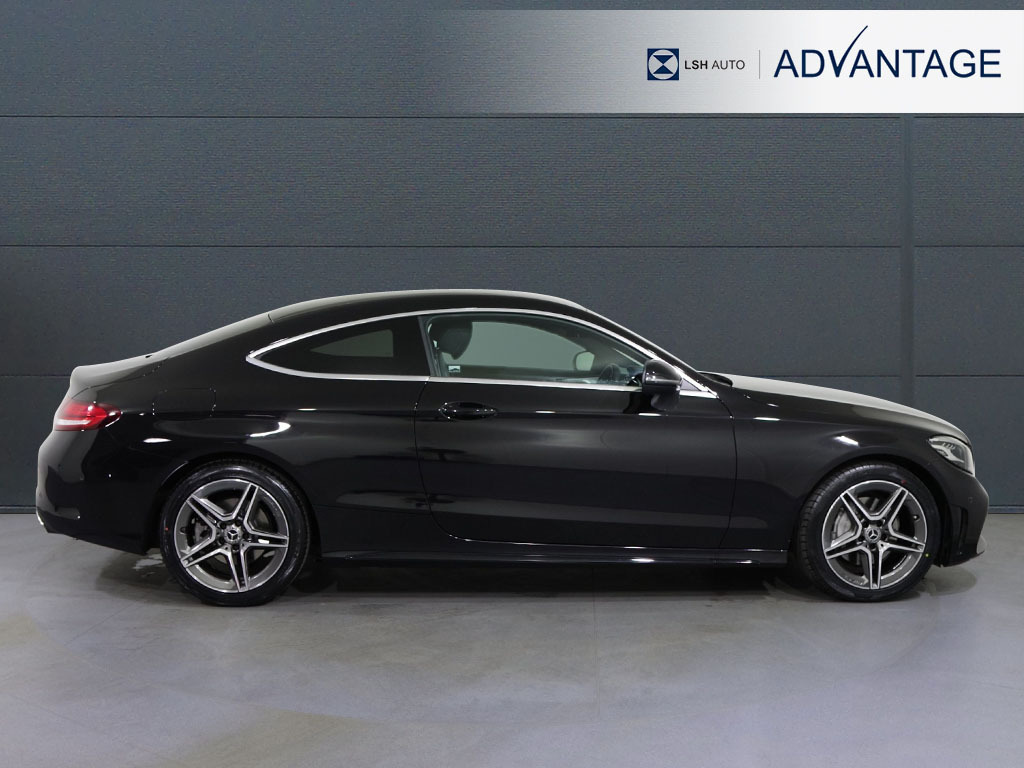 Mercedes-Benz C Class C200 Amg Line 9G-tronic LO69TXZ Black #3