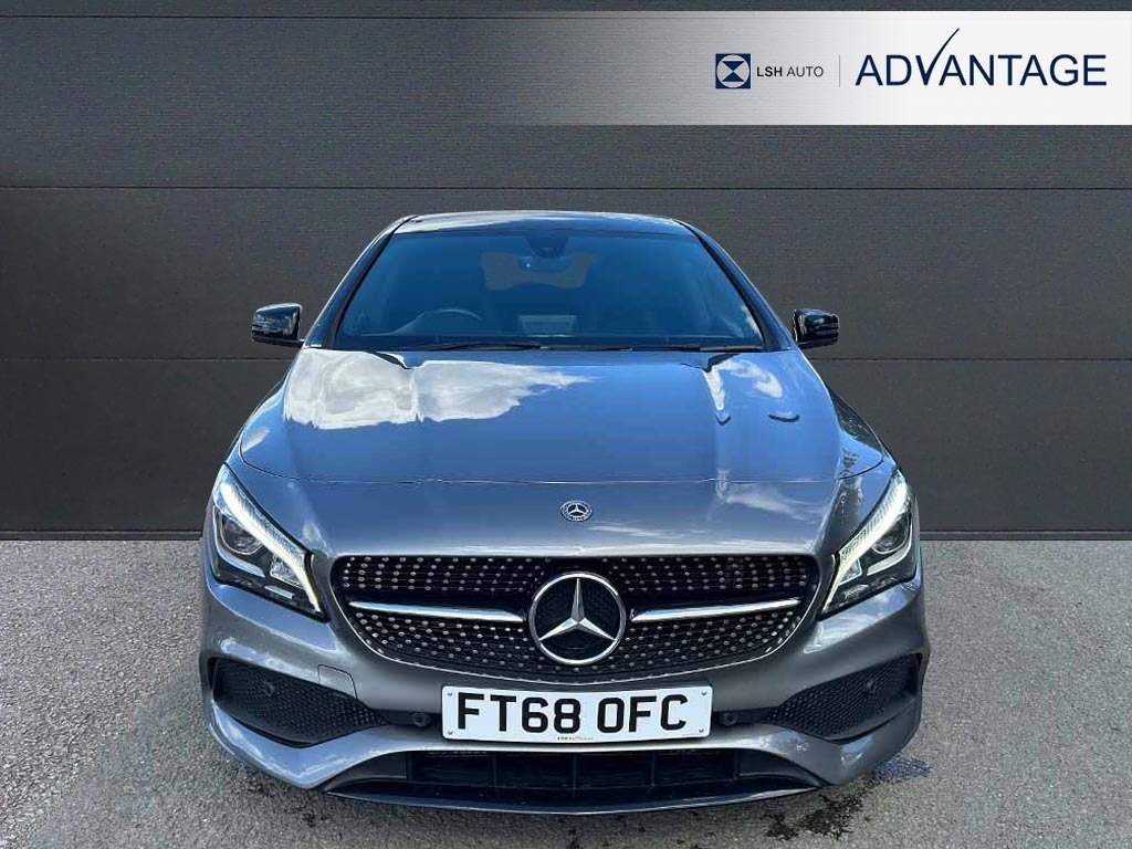 Mercedes-Benz CLA Class Cla 200 Amg Line Night Edition Plus Tip FT68OFC Grey #3