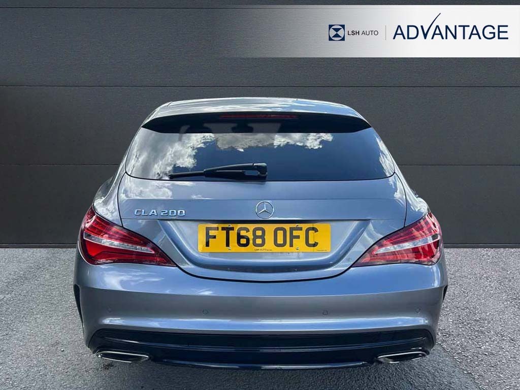 Mercedes-Benz CLA Class Cla 200 Amg Line Night Edition Plus Tip FT68OFC Grey #4