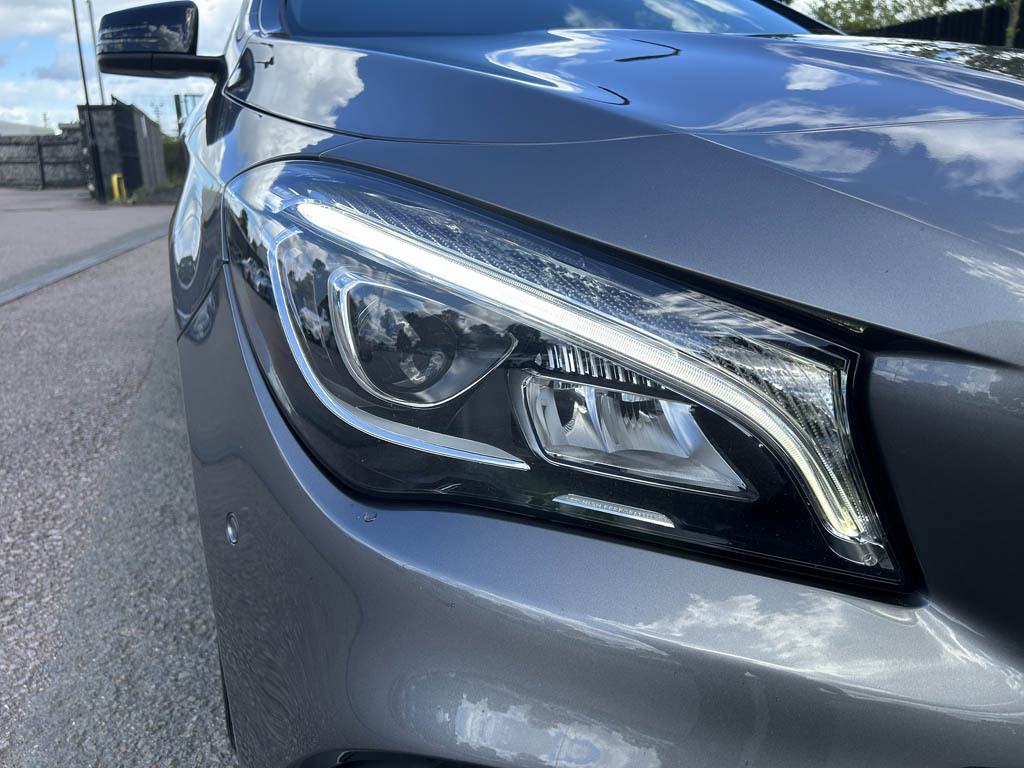 Mercedes-Benz CLA Class Cla 200 Amg Line Night Edition Plus Tip FT68OFC Grey #5