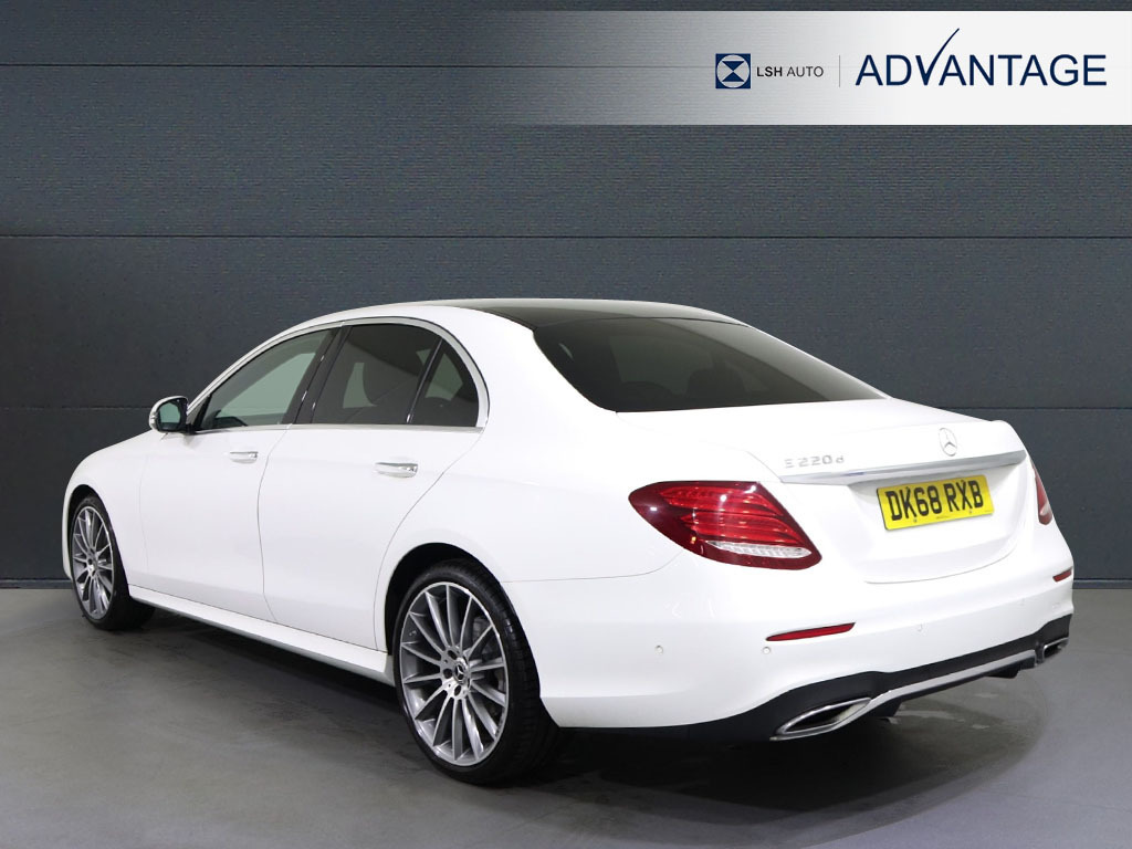 Mercedes-Benz E Class E220d Amg Line Premium Plus 9G-tronic DK68RXB White #2