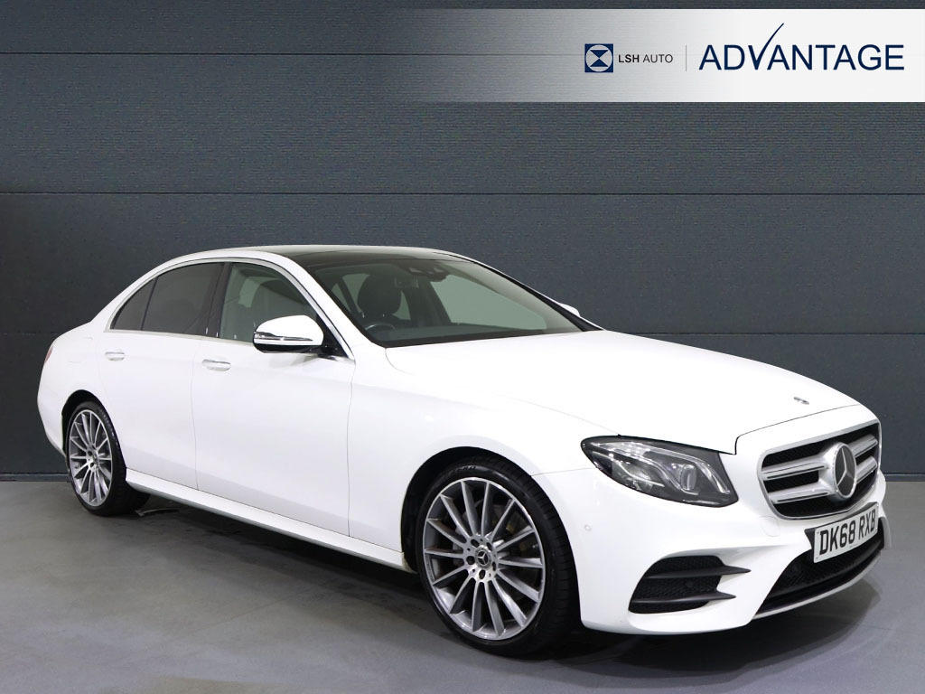 Mercedes-Benz E Class E220d Amg Line Premium Plus 9G-tronic White