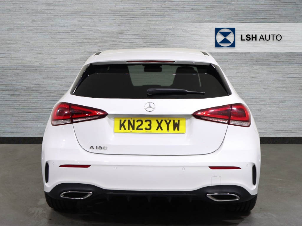 Mercedes-Benz A Class A180 Amg Line Executive KN23XYW White #5