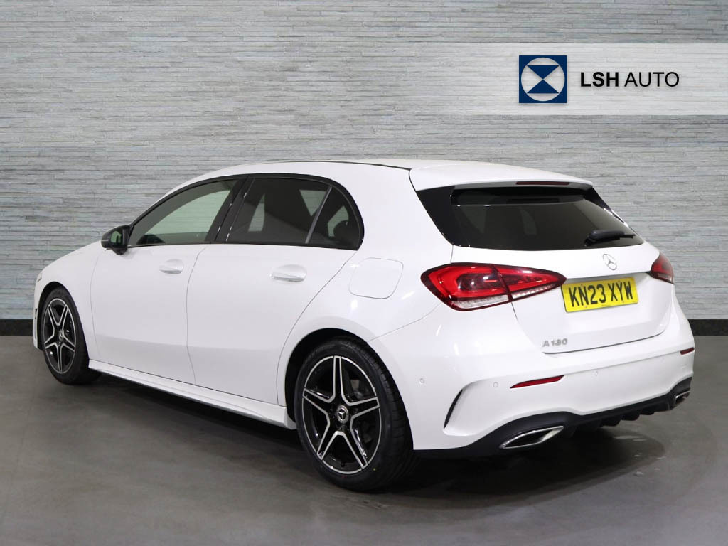 Mercedes-Benz A Class A180 Amg Line Executive KN23XYW White #2
