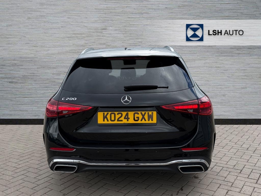 Mercedes-Benz C Class C200 Amg Line 9G-tronic KO24GXW Black #6