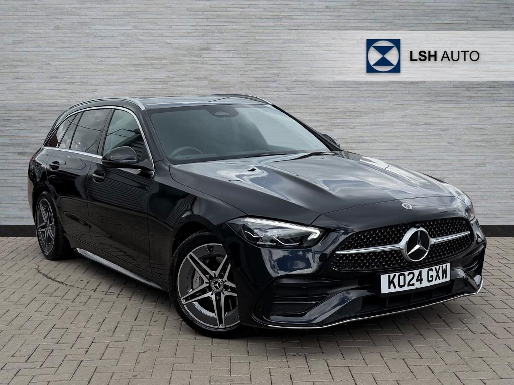 Mercedes-Benz C Class C200 Amg Line 9G-tronic Black