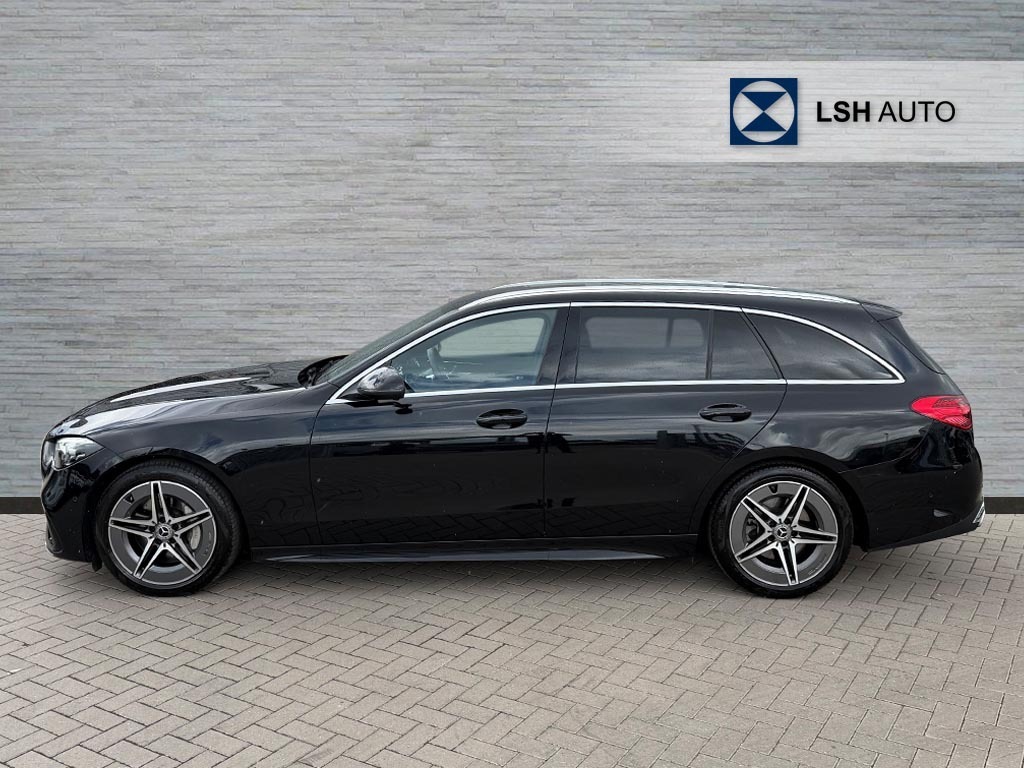 Mercedes-Benz C Class C200 Amg Line 9G-tronic KO24GXW Black #4